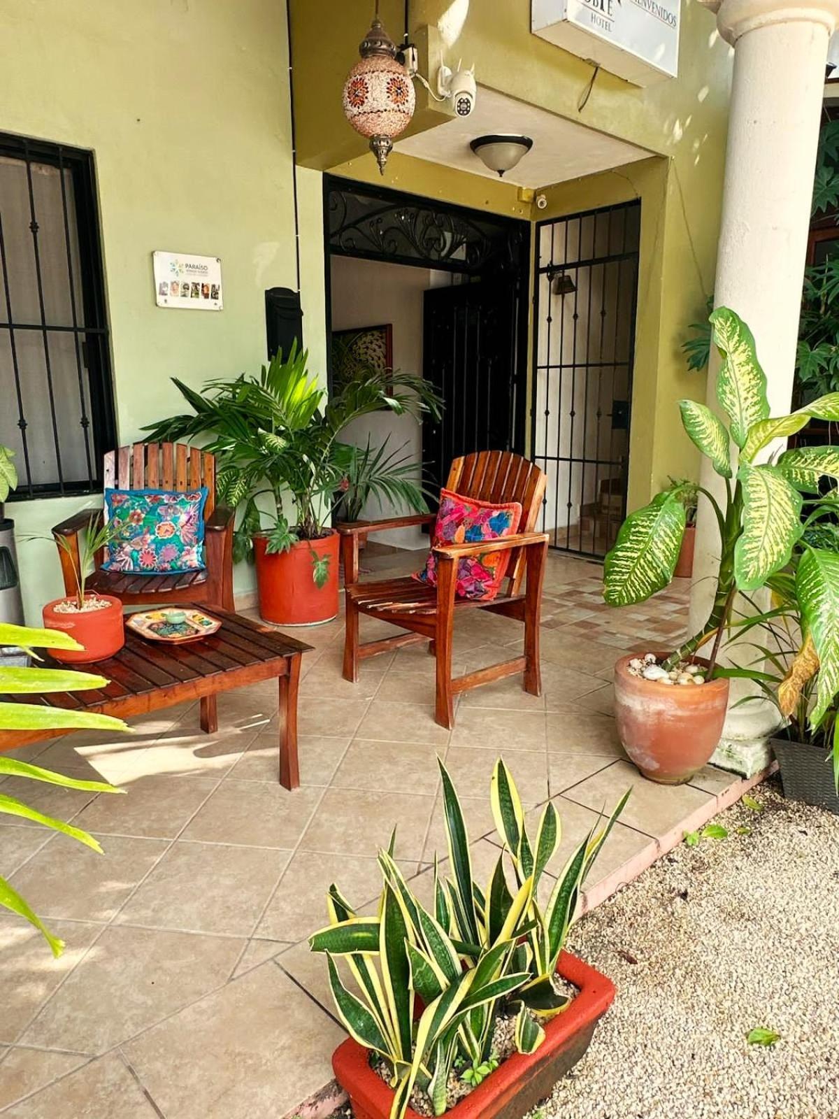El Roble Hotel Bacalar Exterior photo