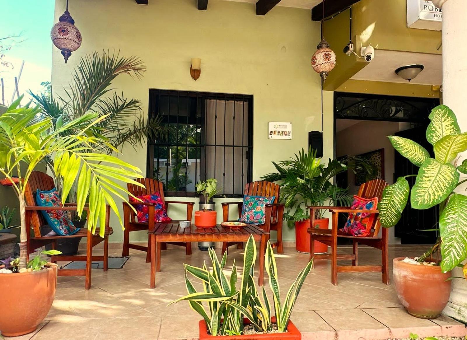 El Roble Hotel Bacalar Exterior photo